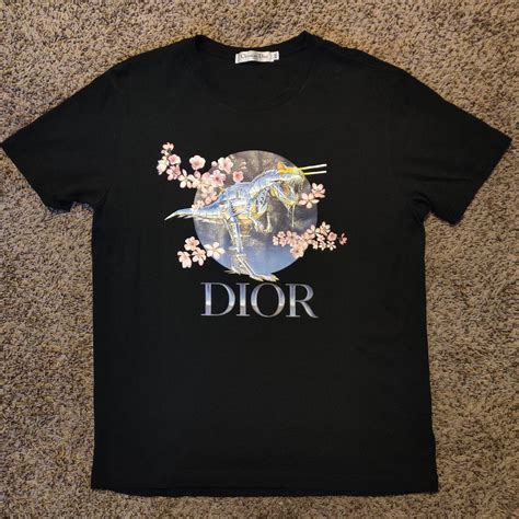 dior blossom t shirt|Dior x Sorayama Tyrannosaurus Rex Cherry Blossom .